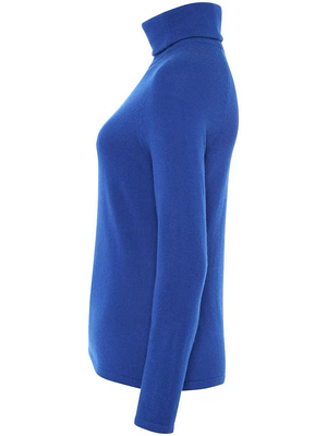 Pullover - Wolle/Kaschmir - Royalblau