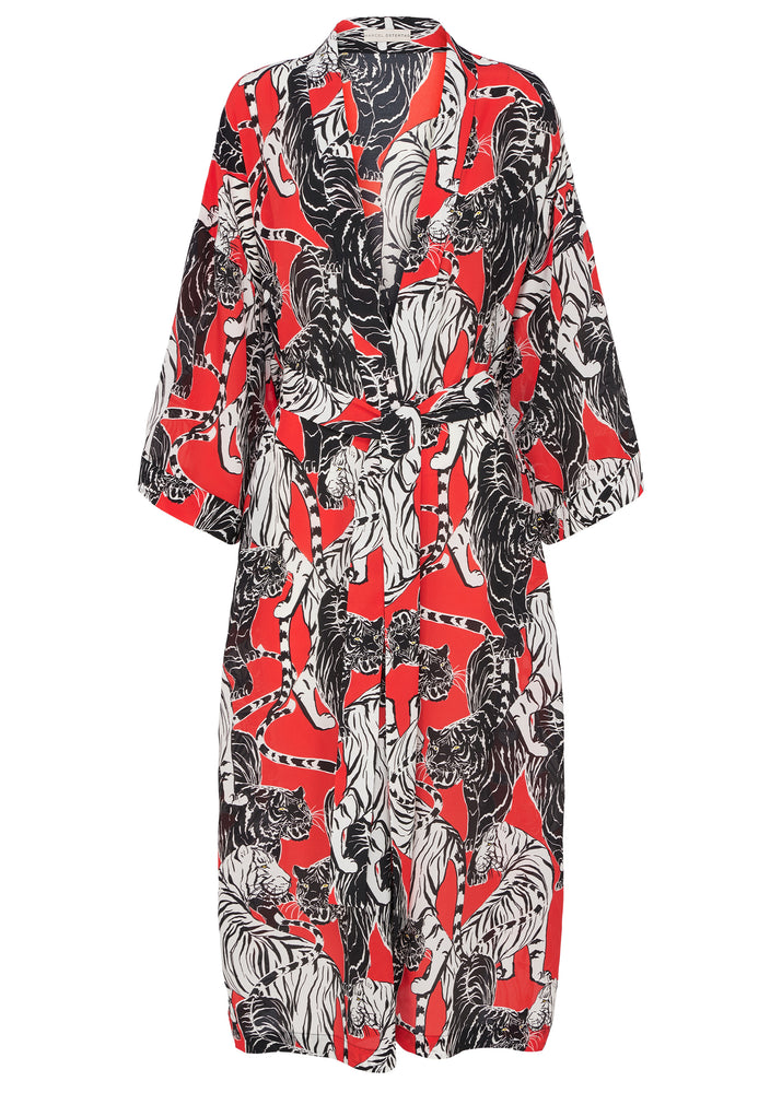 
            
                Laden Sie das Bild in den Galerie-Viewer, Kimono-Seide-Tigerprint
            
        