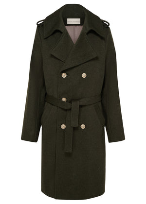 Lodenmantel - Dark Green