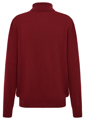Pullover - Kaschmir - Bordeaux