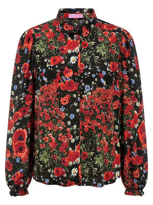 Bluse - Blumenprint - Multicolor