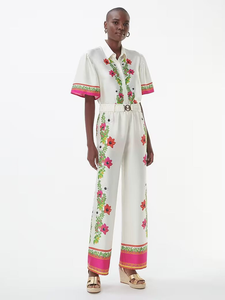 NEU - Hose - OffWhite - Multicolor